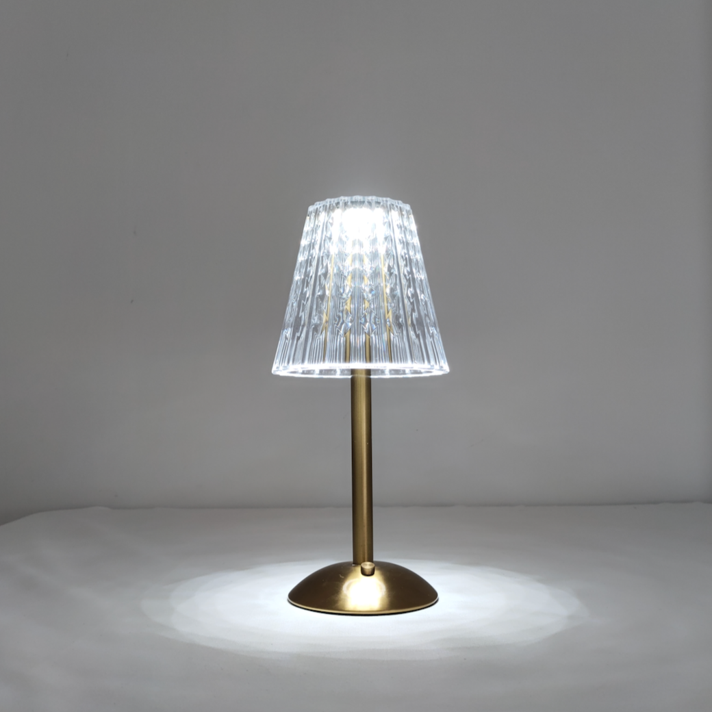 Sophistication Bar Touch Glass Table Lamp