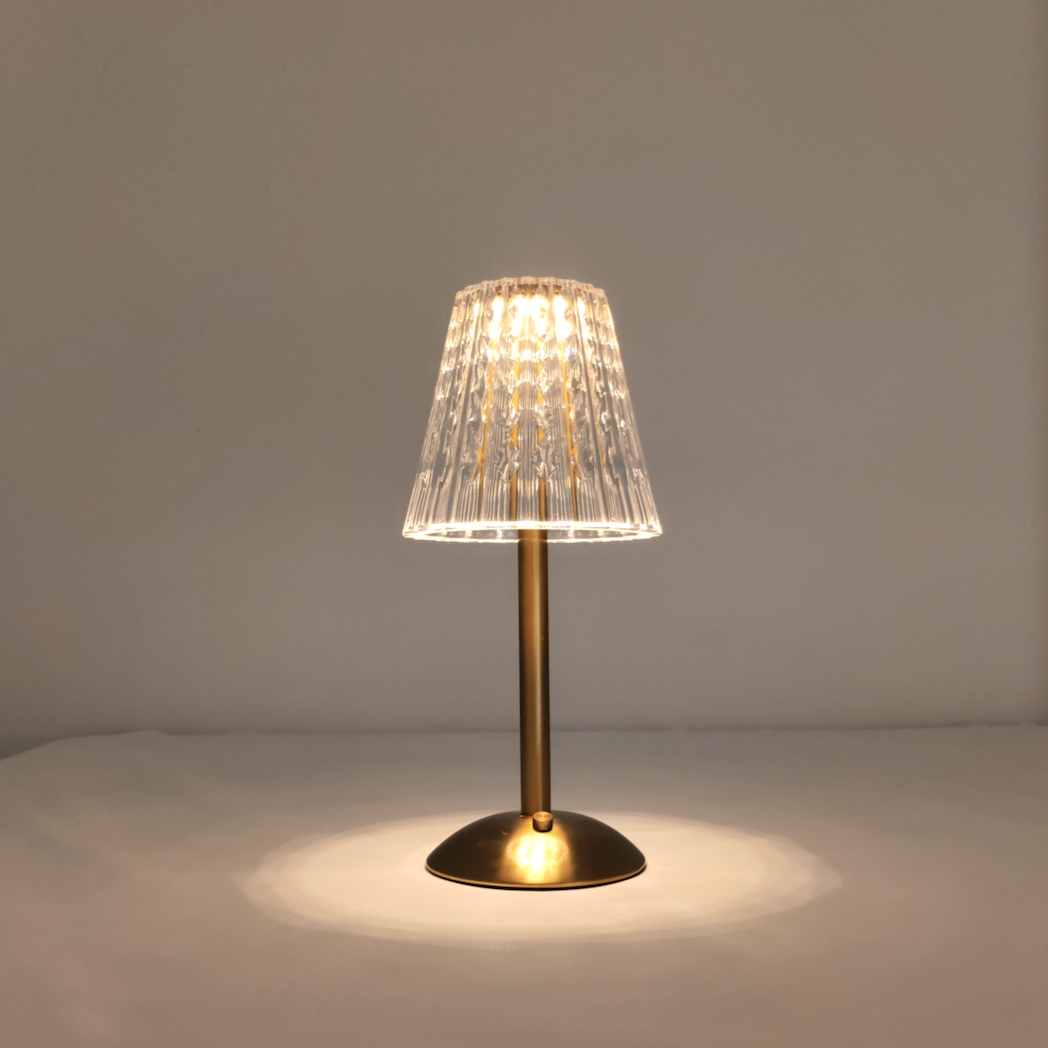 Sophistication Bar Touch Glass Table Lamp