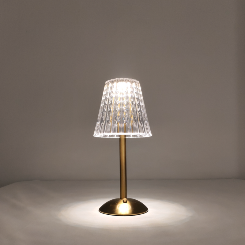 Sophistication Bar Touch Glass Table Lamp