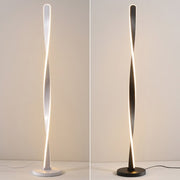 Modern Spiral Long Line Dimmable Floor Lamp