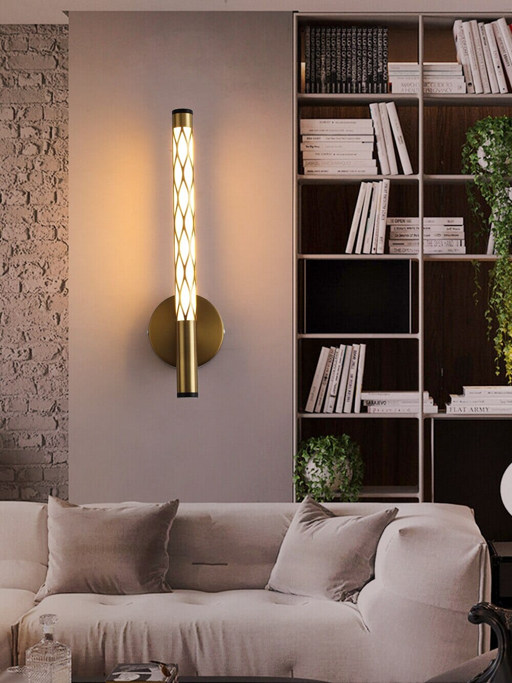 Modern Minimalist Hollowed Out LED Wall Lamp