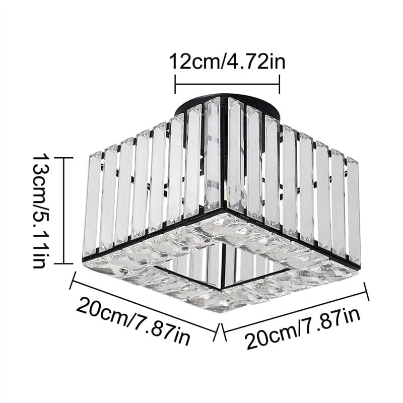 Nordic Luxury K9 Crystal Chandelier Lamps