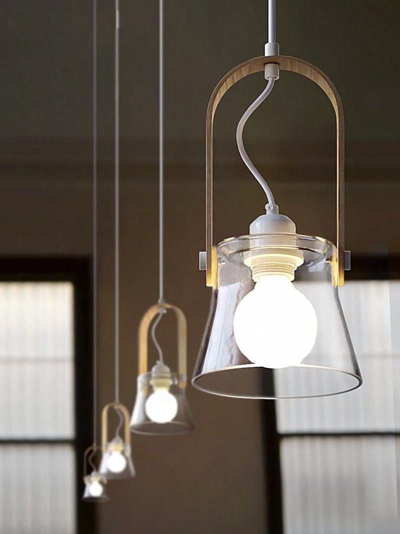 Nordic Glass Castle Pendant Light