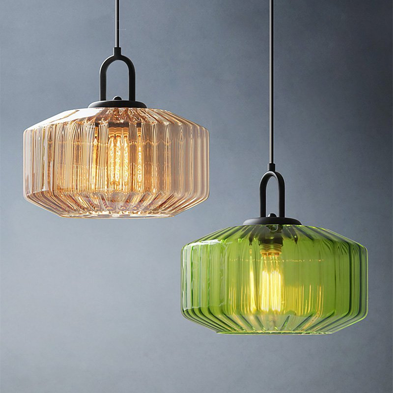 Enchanting Japanese Glass Pendant Light