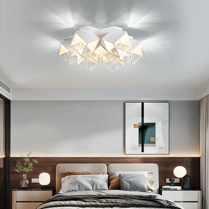 Modern LED Gypsophila Ceiling Chandeliers