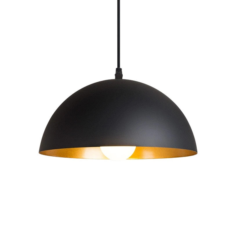 Nordic Vintage Dome Pendant Light