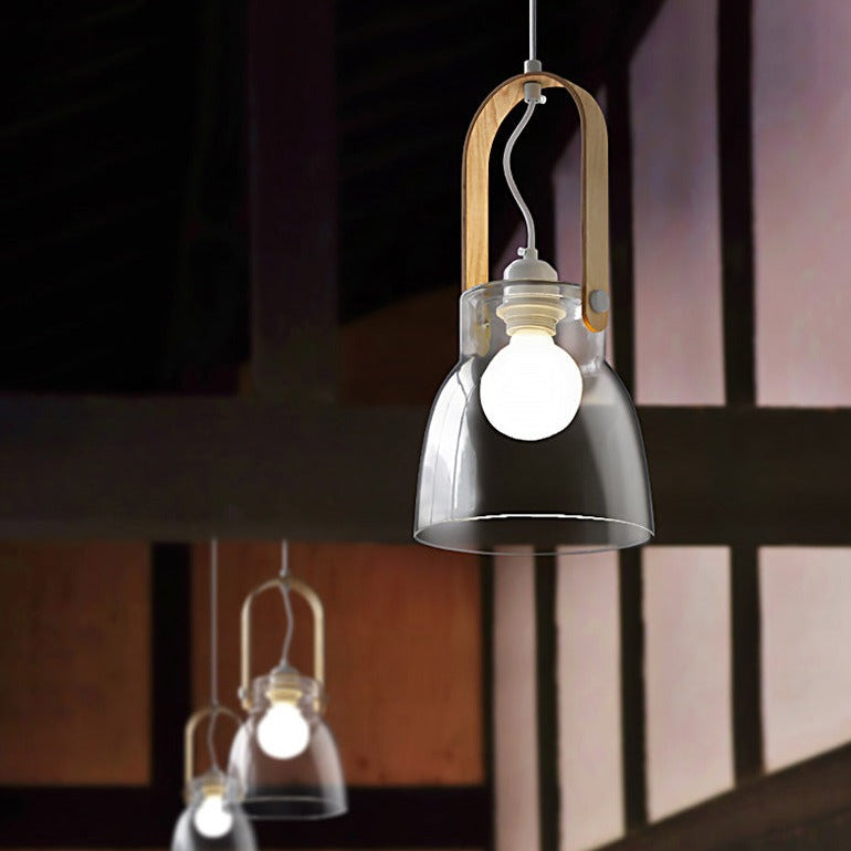 Nordic Glass Castle Pendant Light