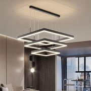 Modern LED Square Chandelier Lights