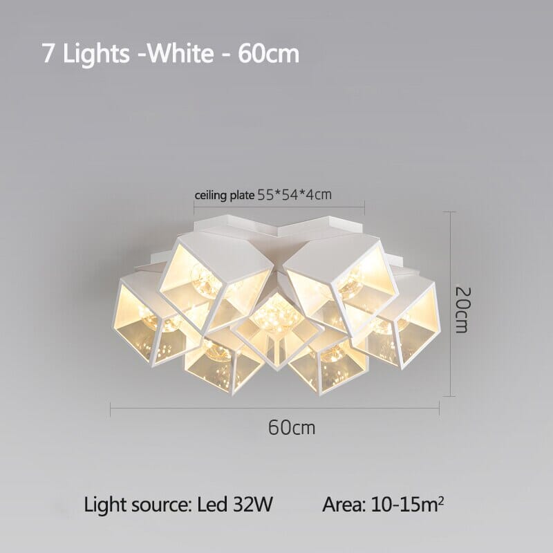 Modern LED Gypsophila Ceiling Chandeliers