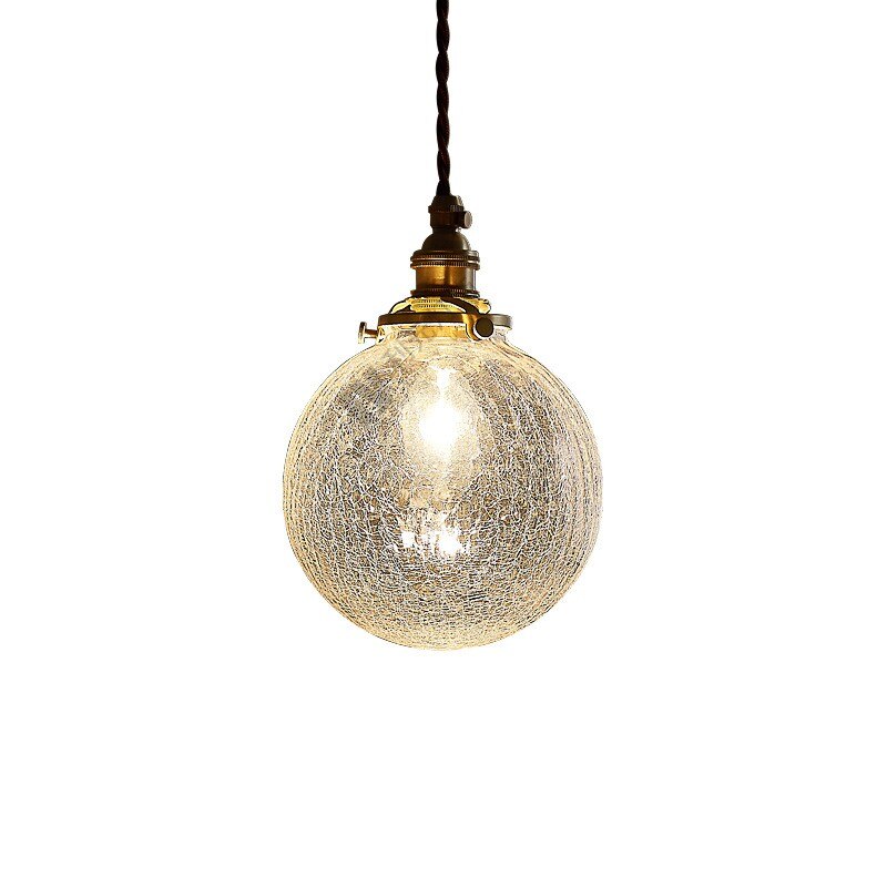 Sparkle Globe Glass Pendant Light