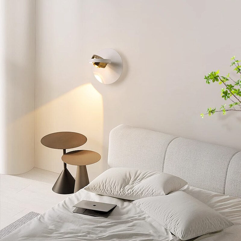 Modern Acrylic LED Simple Rotatable Wall Lamp