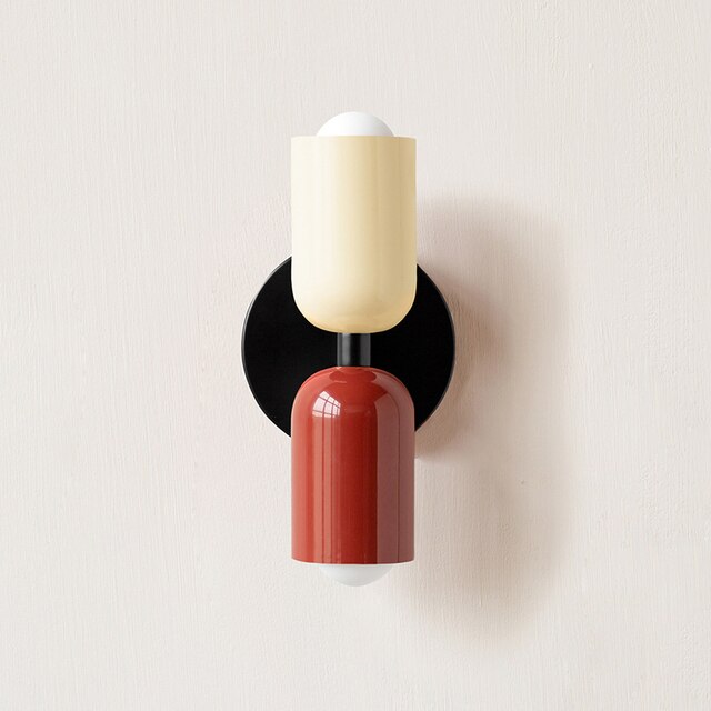 Cream Double Head LED Wall Lamps