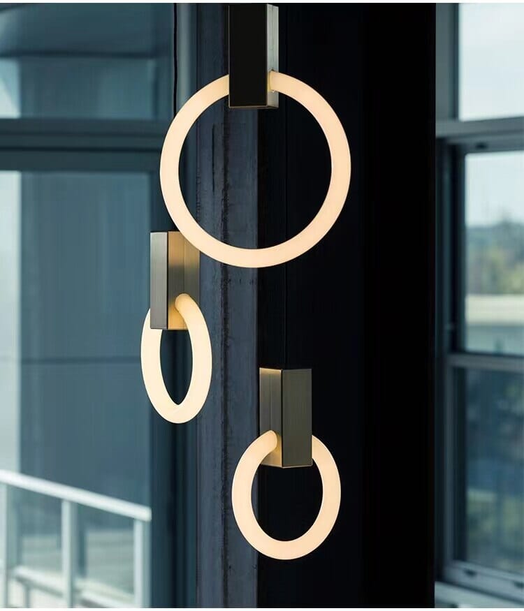 Nordic Minimalist Circular Small Pendant Light