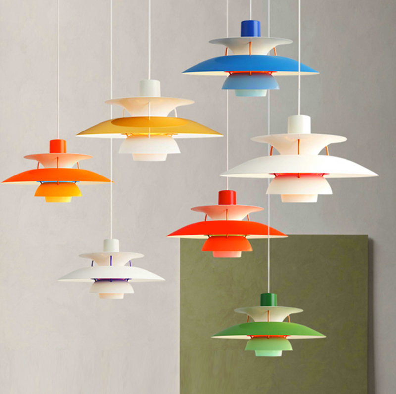 PH 5/5, Pendant lamp LED glass pendant lamp By Louis Poulsen