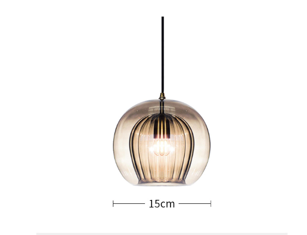 Glass Hanging Pendant Light