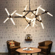 Sputnik Industrial Tree Branch Chandelier