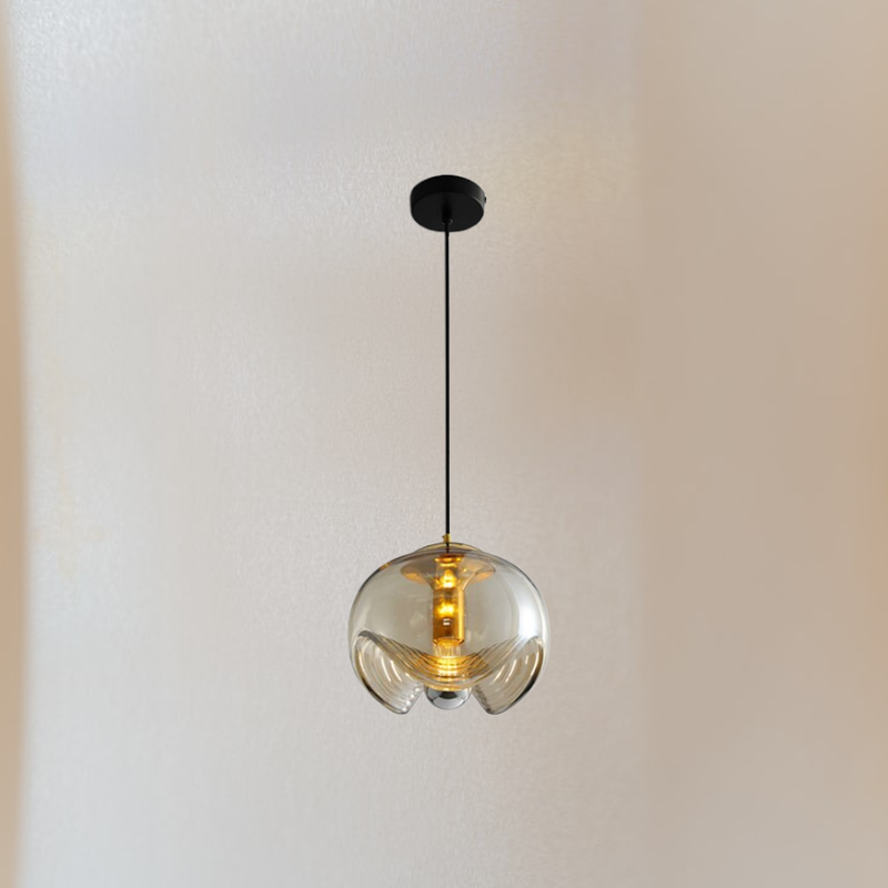 Artistic Brilliance Modern Glass Pendant Light