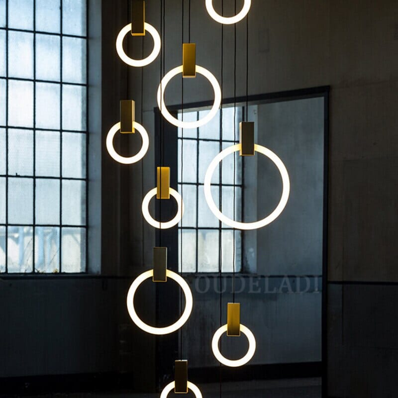 Nordic Minimalist Circular Small Pendant Light