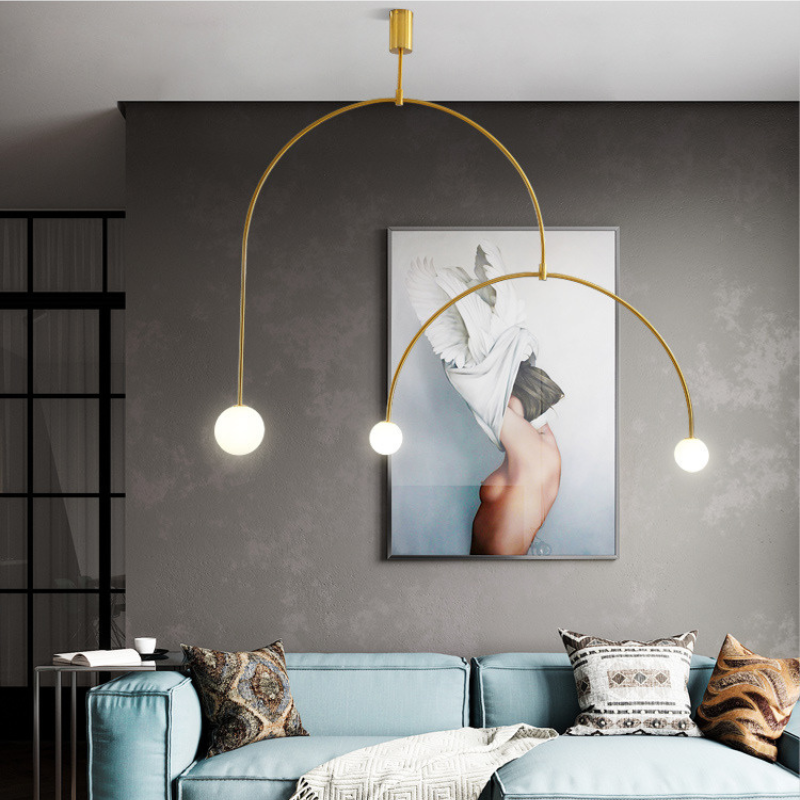 Nordic Line U-shaped Pendant Lights