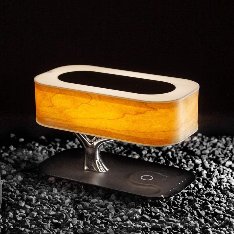Modern Tree Wireless Charger & Speaker Table Lamp