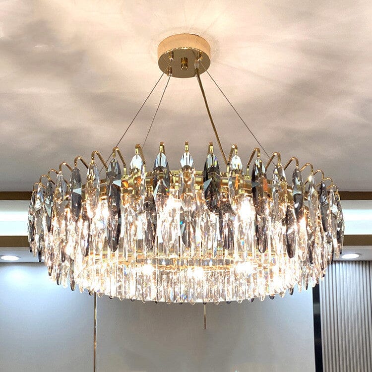 Modern Crown Light Luxury Crystal Chandelier