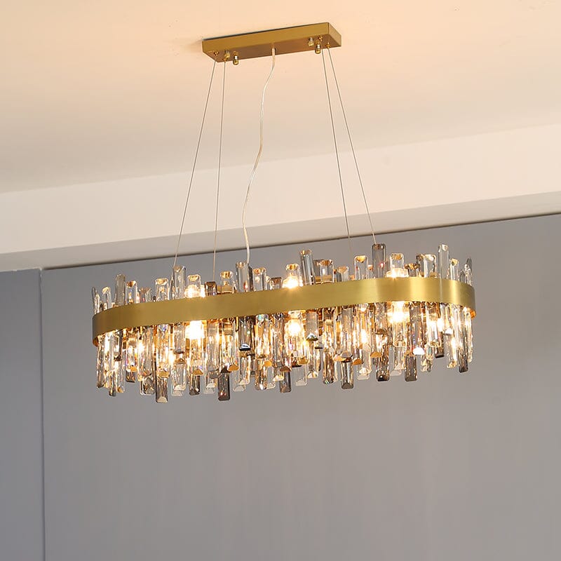 Modern Crystal Stone Designer Chandelier Lamp