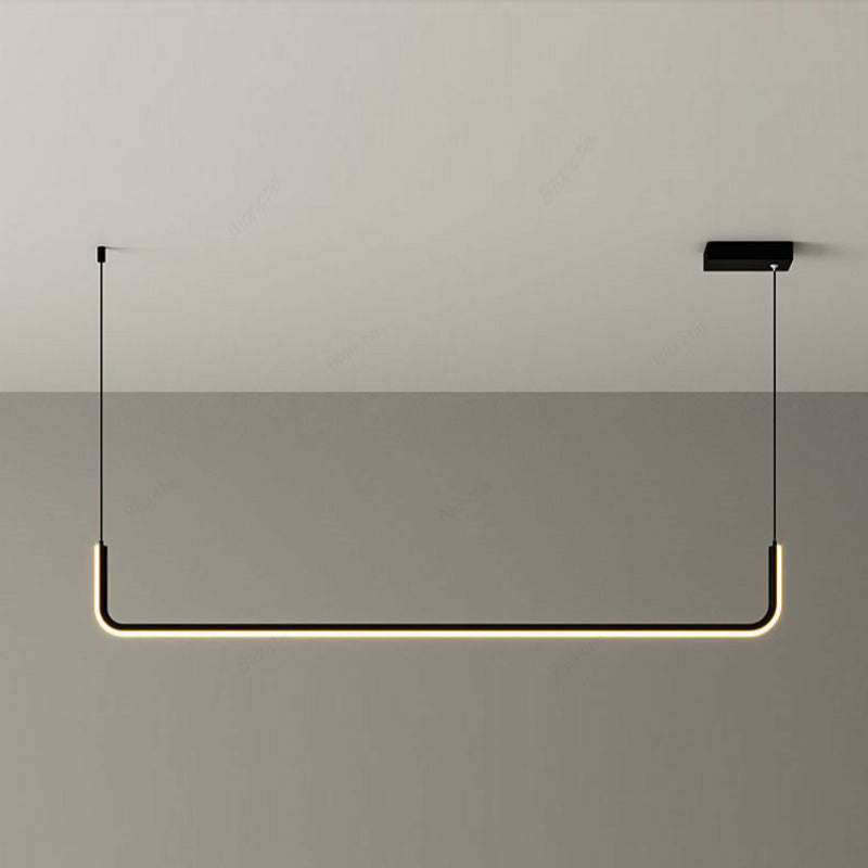 Modern Long Hanging Chandelier Light