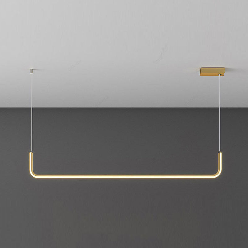 Modern Long Hanging Chandelier Light
