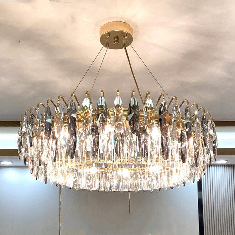 Modern Crown Light Luxury Crystal Chandelier