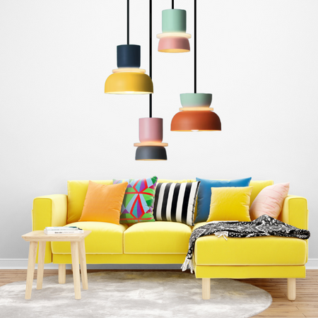 Colorful Macaron Pendant Hanging Light