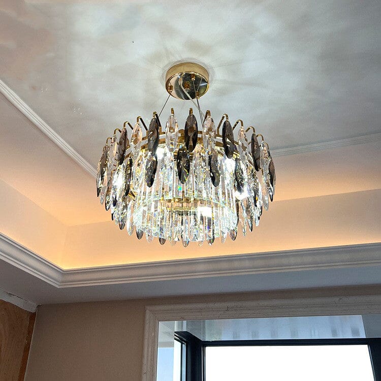 Modern Crown Light Luxury Crystal Chandelier