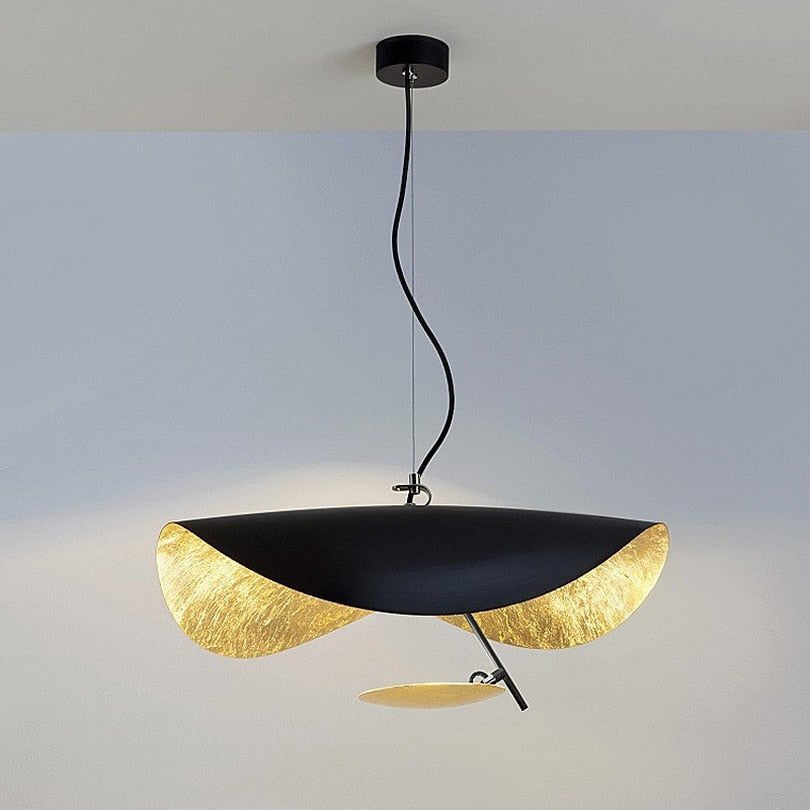 Retro Replica Design Flying Saucer Hat Pendant Lamp