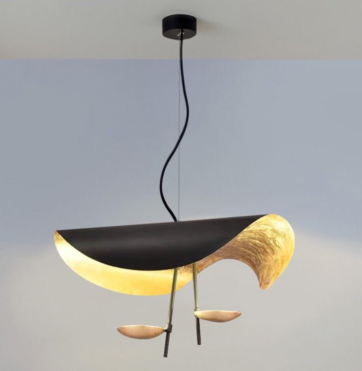 Retro Replica Design Flying Saucer Hat Pendant Lamp