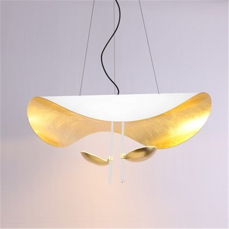 Retro Replica Design Flying Saucer Hat Pendant Lamp