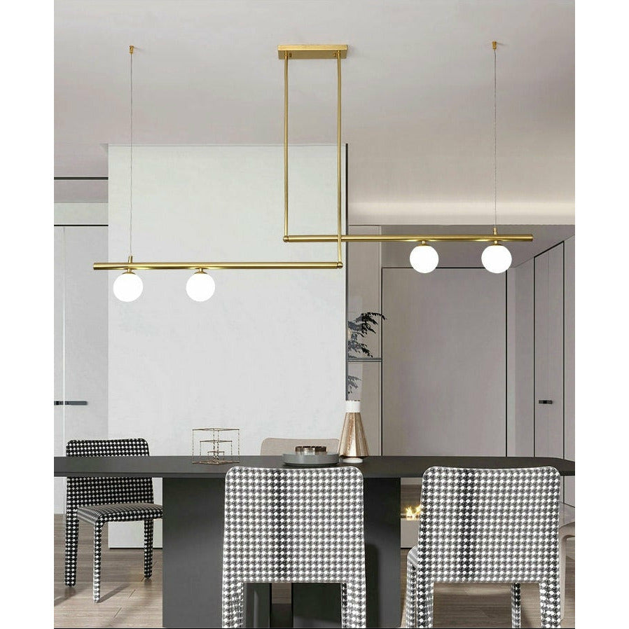 Modern Branch Globe Pendant Minimalist Light Chandelier Living Dining Room Office Kitchen House Renovation Fixture Lamp Fixture Lustre Art