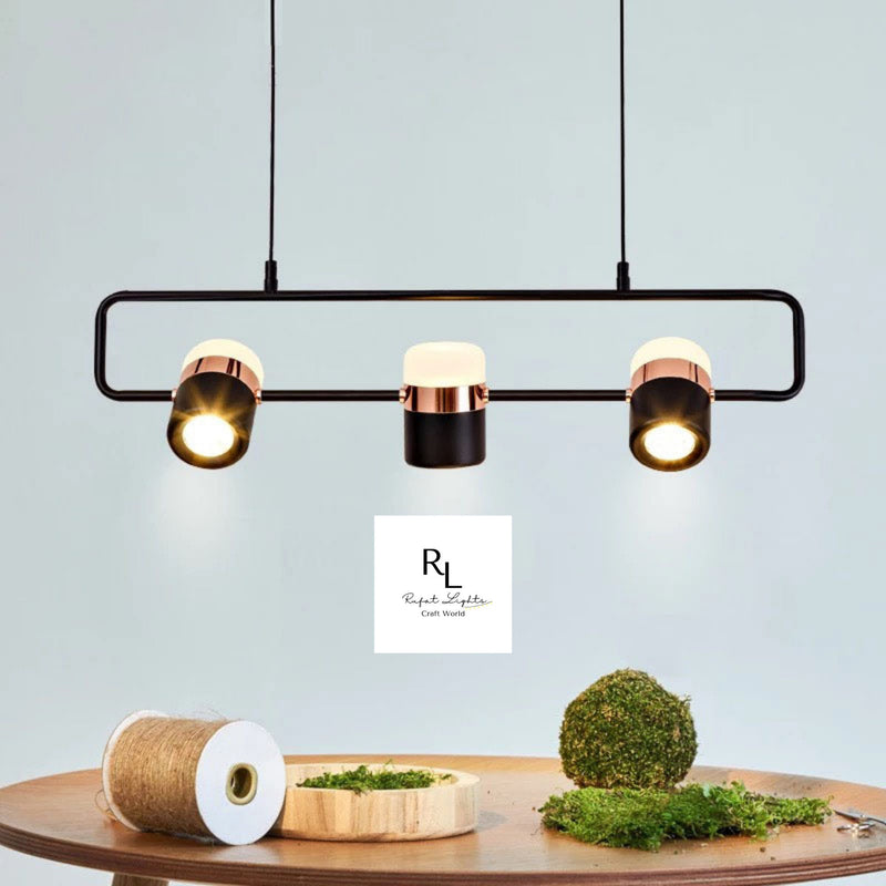 6 Track Lighting For Kitchen Dining Area Nordic Strip Led Island Modern Creative Branch Elegant Chandeliers Pendant lamp Light Fixtures Art