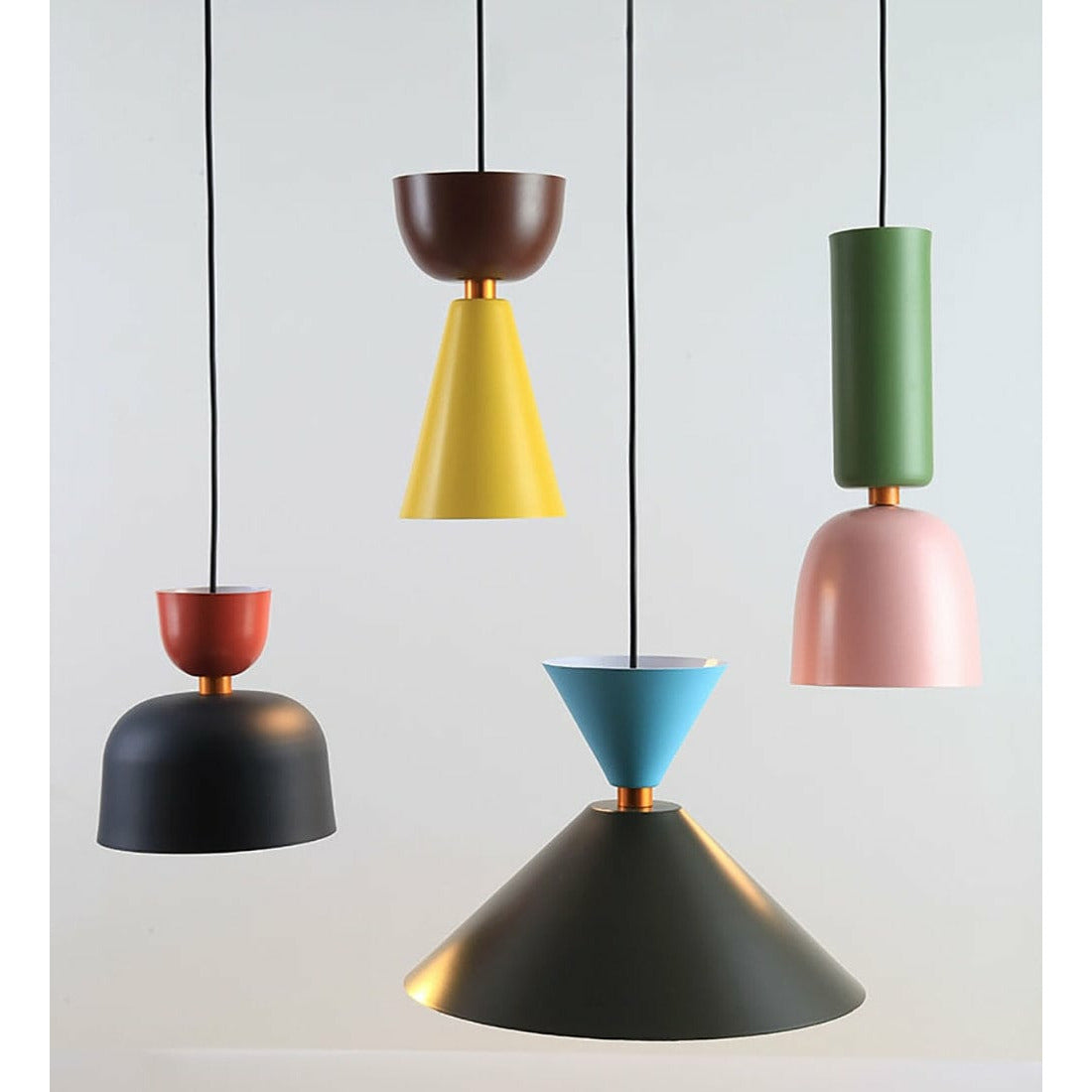 Colorful Macaron Hanging Light, Pendant Lamp Chandelier, House Renovation Fixture Christmas Gift Living Dining Room Kids Playroom Office NEW