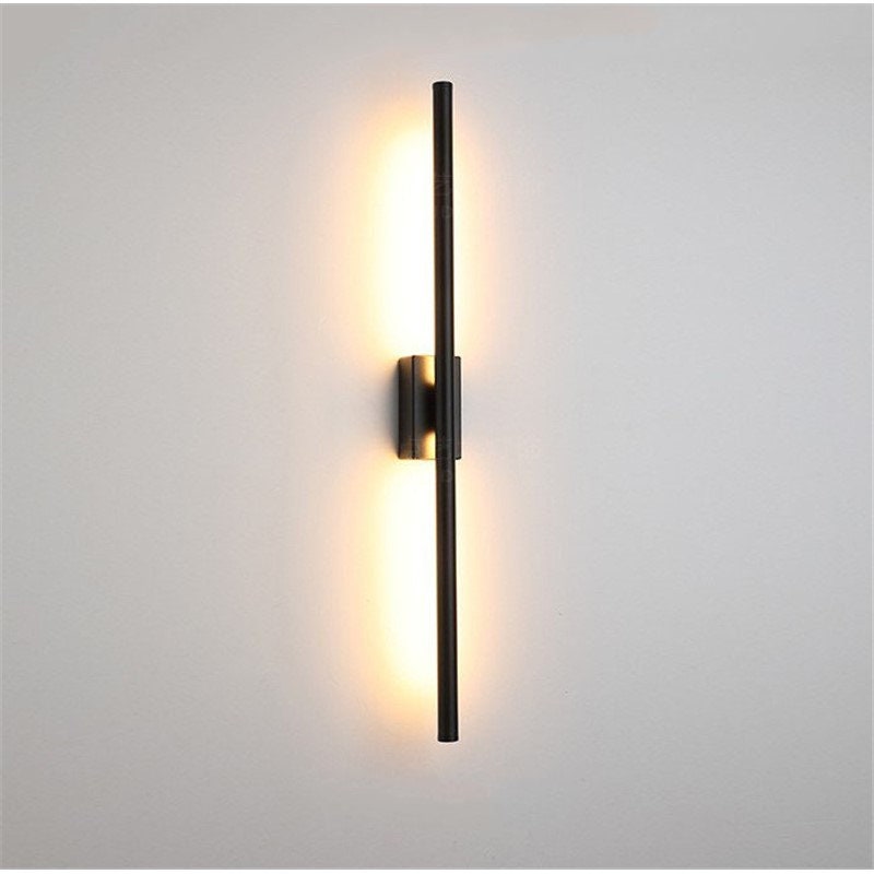 Minimalist Nordic Wall Lamp Linear Modern Wall Sconce for Bedroom, living room, dining room, kitchen, corridor Warm White Lamp Wall Decor