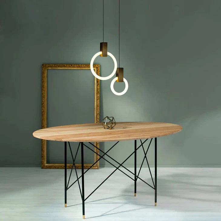 Nordic Minimalist Circular Small Pendant Light