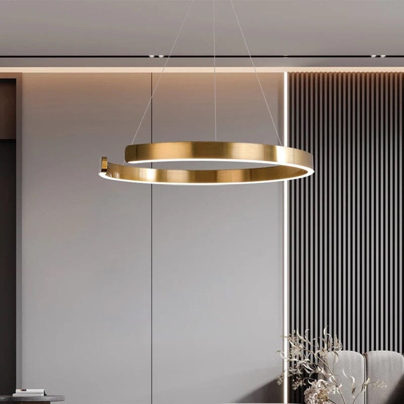 Nordic Russian Design Round Ring Chandelier