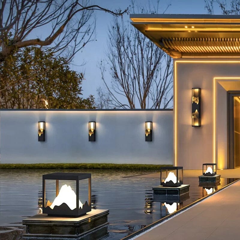 LED Outdoor Waterproof Garden Wall Lamps
