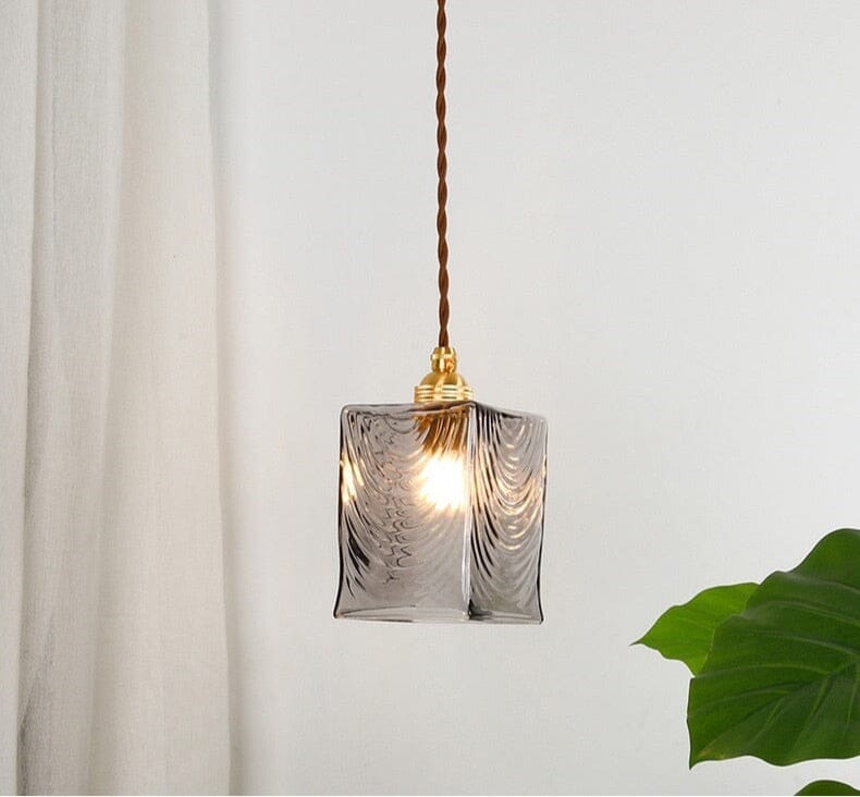 Industrial Vintage Style Glass Pendant Lights