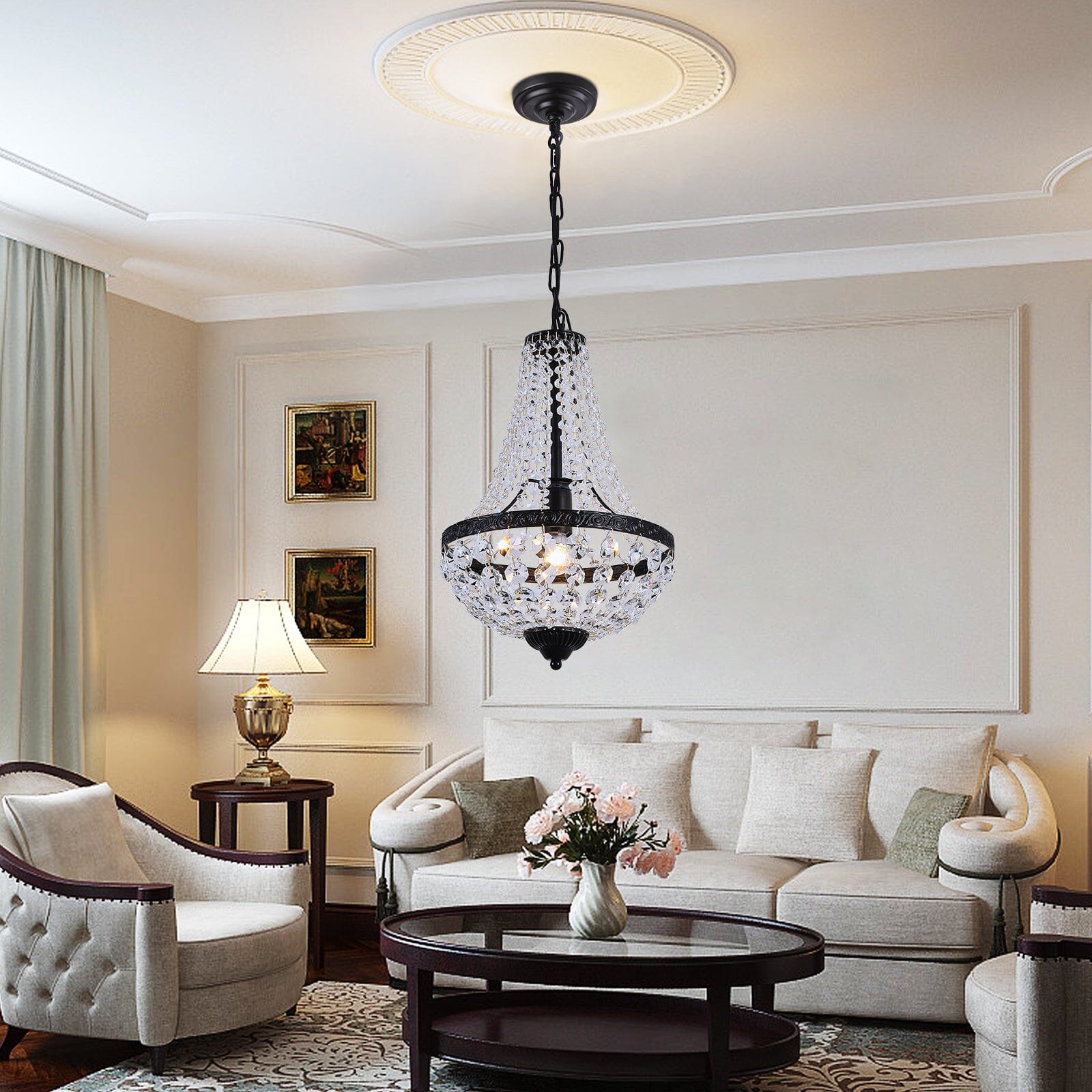 Luxury Classic Crystal Ceiling Lamp Chandelier