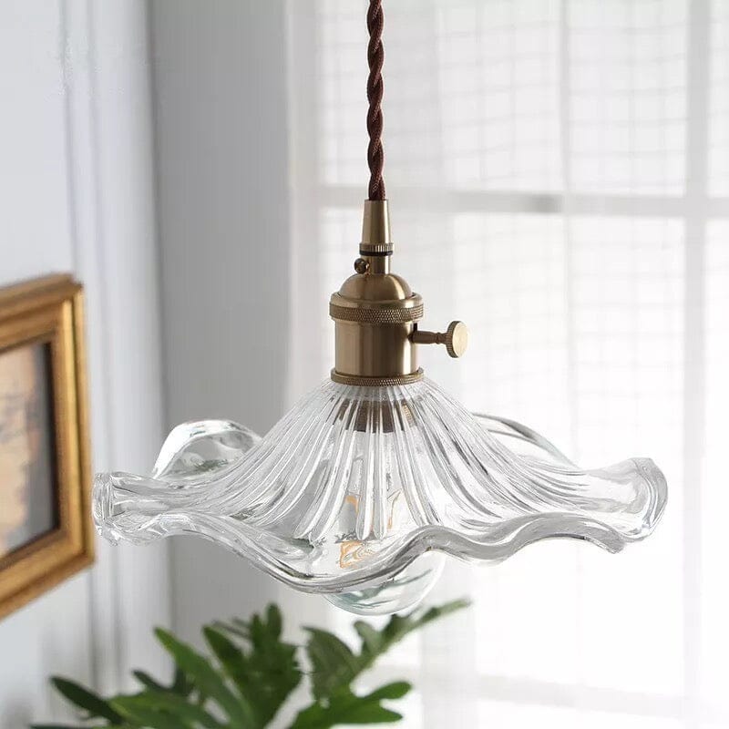 Colorful Glass Copper Edison Pendant Lamp