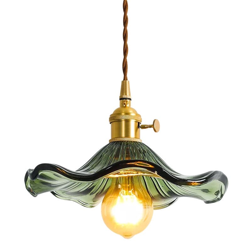 Colorful Glass Copper Edison Pendant Lamp