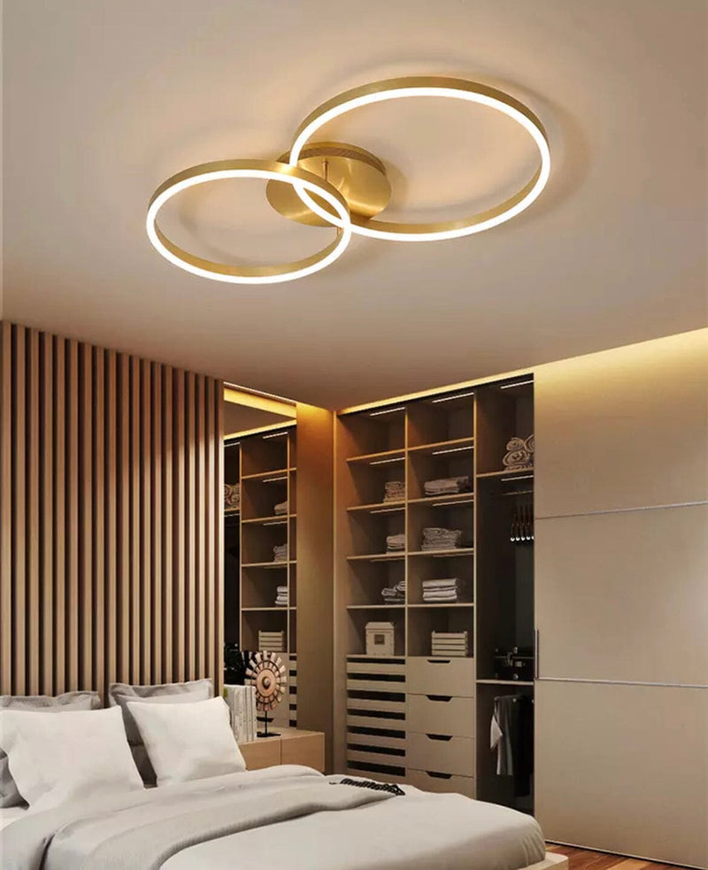 Nordic Round Circle Ring LED Chandeliers