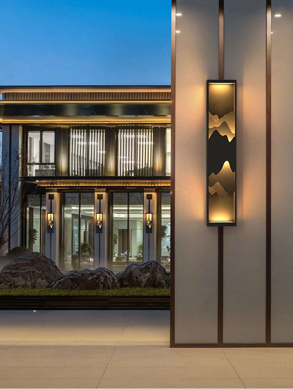 LED Outdoor Waterproof Garden Wall Lamps