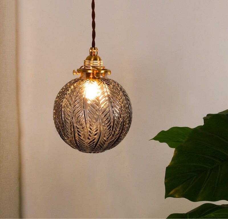 Industrial Vintage Style Glass Pendant Lights