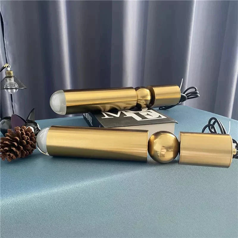 Metal Bullet Droplight Long Tube Pendant Lamp