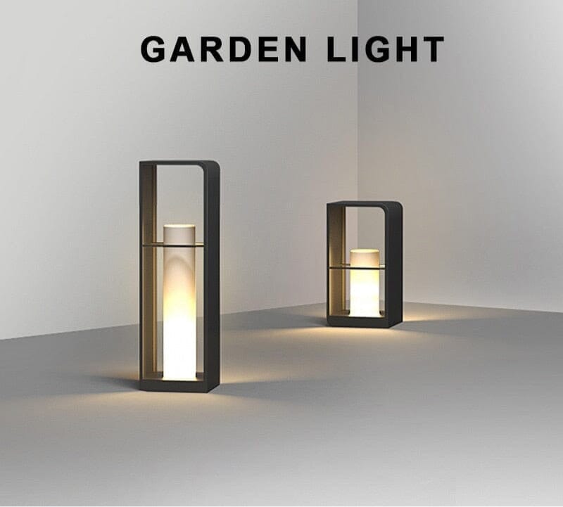 Modern Solar Waterproof Garden Pathway Floor Lamps
